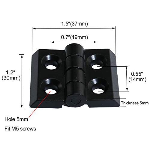 2 Aluminum+Extrusion+Profile+Install+Kit+4pcs