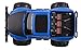 Vokodo R/C Monster Truck Toy Remote Control RTR Electric Vehicle Off-Road RC Race Car (1:16 Large Scale - Blue)