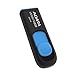 ADATA UV128 128GB USB 3.0 Retractable Capless Flash Drive, Blue (AUV128-128G-RBE)