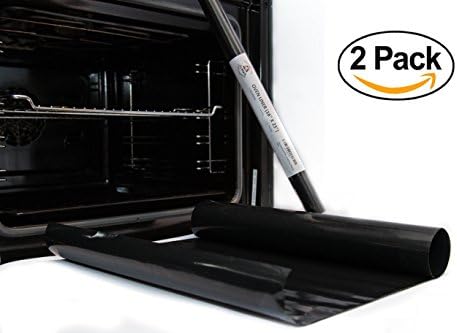 Oven Liner NonStick Baking Mat - FDA Approved, Grill Mat Easy to Clean 16X23 Inch 2 Pcs Set