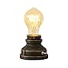 INJUICY Vintage Table Lamps, Steampunk Desk Lamp Base with Switch for Bedside, Bedroom Living, Dining Room, Cafe Bar, Hallway Decor(Without Bulbs)