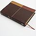 KJV Rainbow Study Bible, Cocoa/Terra Cotta/Ochre LeatherTouch, Indexed