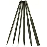 6 Swiss Needle Files Jewelry Watch Filing Grobet Tool