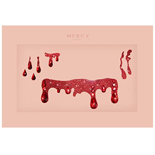 Vampire Face Jewels âœ® Mercy London Face Gems Jewels All In One Festival Headpiece Stick On Blood Costume