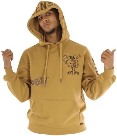 OATSBAS Men's Star Patch Zip Up hoodie for Men Women Graphic