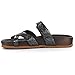 Corkys Women's Santa Ana Strappy Slip On Sandals Pewter