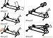 BIKEHAND Bicycle Floor Type Parking Rack Stand - for Mountain and Road Bike Indoor Outdoor Nook Garage Storage