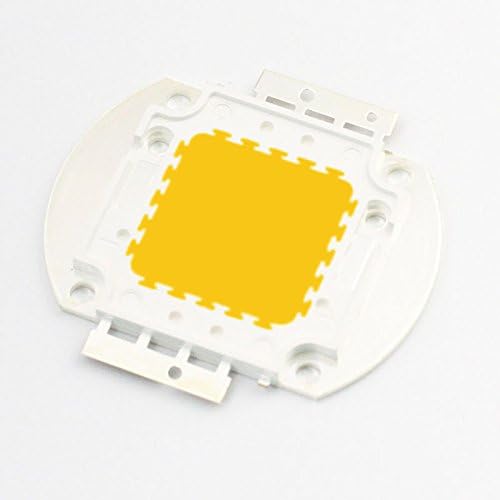 Nagulagu 10PCS DC12V-14V 50W Warm White 3000-3500K High Power LED chip for DIY LED Lamp 50 Watt