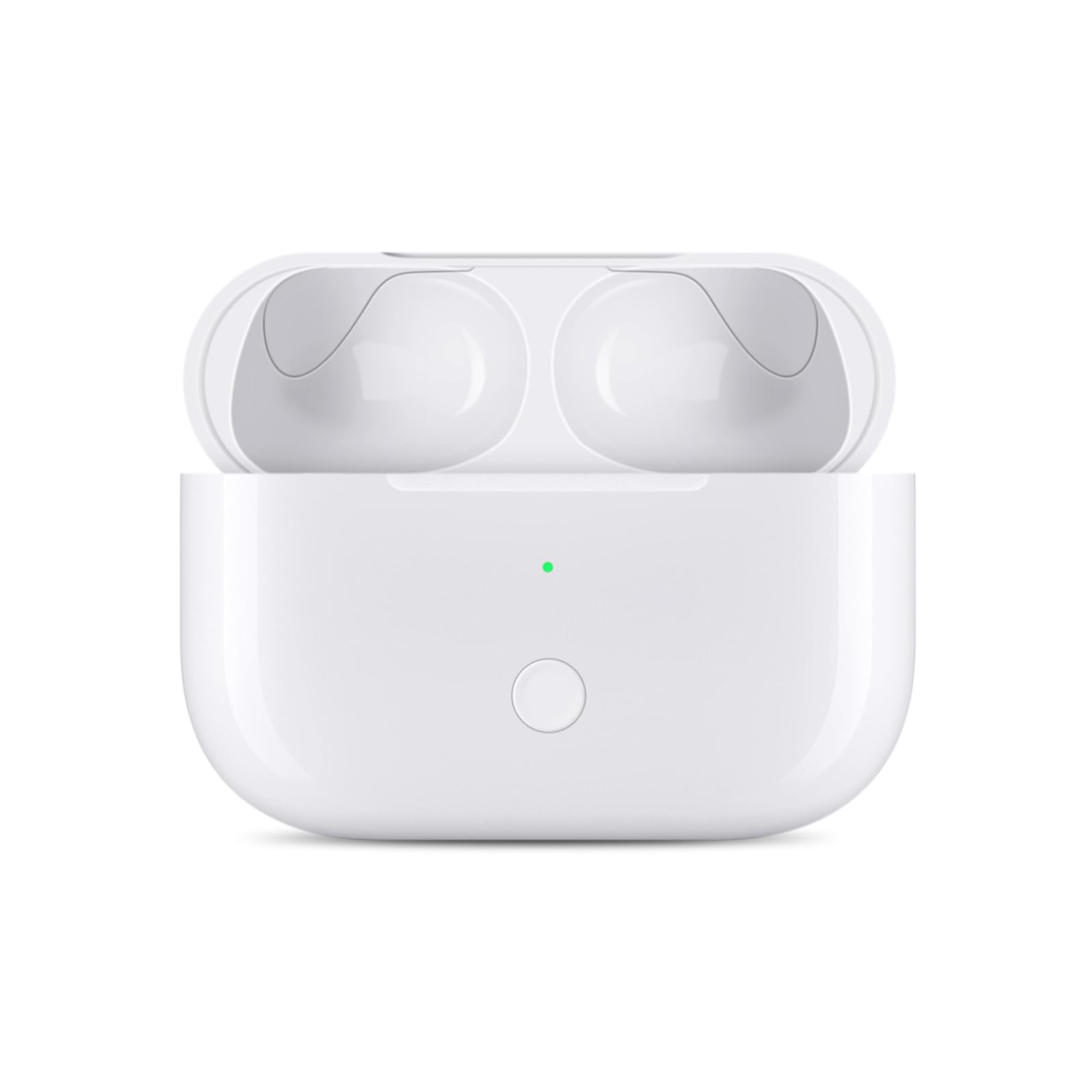 Photo 1 of Jinstyles Charging Case Replacement Compatible with AirPods Pro 1st & 2nd Gen, USB-C Wireless Charger Case with Bluetooth Pairing Sync Button, 660 mAh Battery