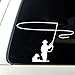 Fly Fishing Decal Car Truck Bumper Window Sticker
