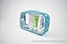 The Fine Living Co. Portable Hanging Shower Caddy Organizer Bag (Free Toiletries Case+Metal Hook) Quick Dry Mesh Shower Caddy Tote Bag Pouch For Bathroom College Dorm Camp Gym Camping 10”x4”x8”(Aqua)
