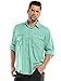 Men’s UPF Long Sleeve Shirt UV Sun Protection Hiking Fishing Safari Quick Dry Cool Utilitythumb 3