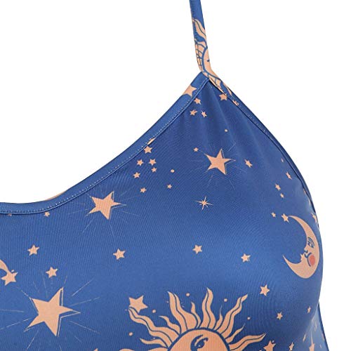 image for Toimothcn Women's Plus Size Sling Beach Sundress Casual Spaghetti Stra