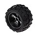 B Blesiya 4X Durable Tires Rubber Tyres Wheel Hex Rim for WLtoys A979 A979-01 RC Cars
