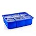 Eparé Large Ice Cube Maker Tray – Stackable Covered Trays Set – 2 inch Molds for Food Storage – Rocks Maker for Whiskey Cocktails