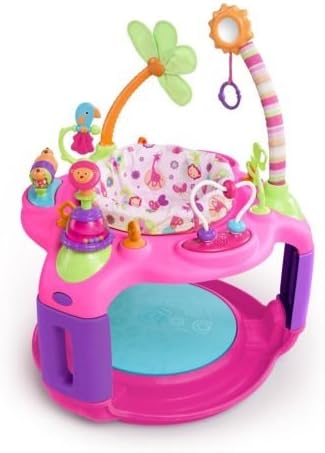 Toy Store - Bright Starts Bounce-a-Round ACTIVITY CENTER, Girls BABY JUMPER, Sweet Safari - New Arrival