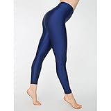 American Apparel Womens/Ladies Plain Shiny Nylon Leggings