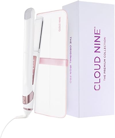 Cloud Nine Original Iron Straightener 100-200C Ceramic Floating Revive Mode