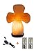JIC Gem Himalayan Salt Rock Lamp Cross Shaped Large 7-9 Lbs Hand Carved Salt Lamp with Dimmer Switch and Bulbs
