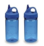 Grip-n-Gulp Kids Water Bottle Variation Parent (Blue, 12 Ounces)