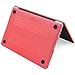 LENTION Hard Case for MacBook Pro (Retina, 13-inch, Late 2012 to Early 2015) - Model A1425 and A1502, with Keyboard Cover and Port Plugs, Matte Finish Case with Rubber Feet (Frost Pink)