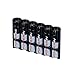 AAA Battery Storage Caddy by Storacell, Black, Holds 6 Batteries (Not included)