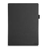 Lenovo Yoga Tablet 2 8 inch Case Cover, Lenovo Yoga Tablet 3 8 inch Case, FYY Premium Detachable PU Leather Case Stand Cover with Velcro Hand Strap and Card Slots for Lenovo Yoga Tablet 2 8 Inch/Lenovo Yoga Tablet 3 8 inch Case Black (With Auto Wake/Sleep Feature)