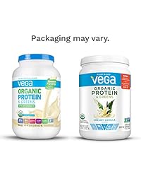 Vega - Vainilla en polvo para proteínas orgánicas, 2,2 libras