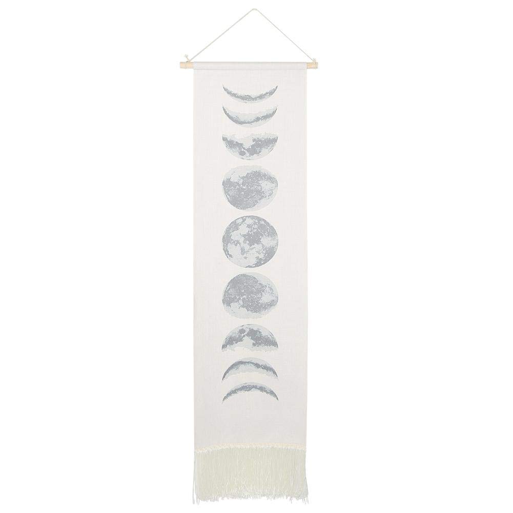 Atyhao Tapestry Wall Hanging Tapestries Wall Hanging Tapestries Modern Home Decor Household Handcraft Moon-Cycles Pattern Wall Decorative Hanging Tapestry Room Decoration Supplies(2)