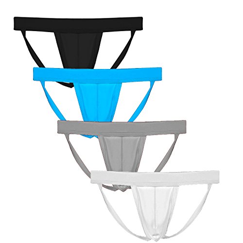 Summer Code Men s Athletic Supporter Performance JockStrap Elastic Waistband Underwear