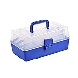 VGEBY Fishing Tackle Box, 3 Layers Large Capacity