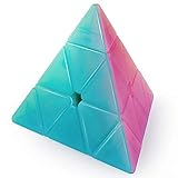 D-FantiX Qiyi Qiming Jelly Pyramid Stickerless Speed   Cube 3x3 Cube Puzzle