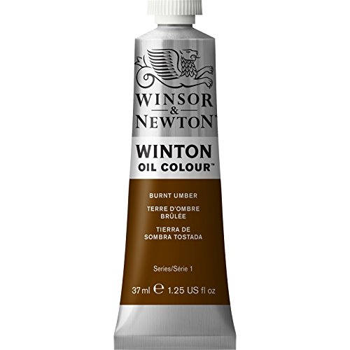 Winsor & Newton Winton Oil Colour Tube, 37ml, Burnt Umber