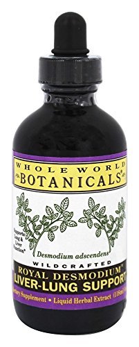 Whole World Botanicals Liver Lung Support Royal Desmodium -- 4 oz by Whole World Botanicals