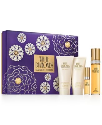 elizabeth taylor white diamonds gift set