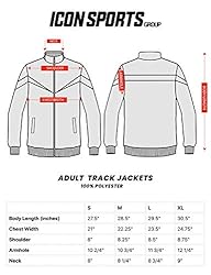 Icon Sports Soccer Track Jacket – Official
