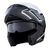 1Storm Motorcycle Modular Full Face Helmet Flip up