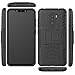 Xiaomi Pocophone F1 Case, Boythink Double-Layer Hybrid Shock Resistant Armor with Kickstand Protective Case for Xiaomi Poco F1 / Pocophone F1 (Black)