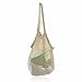 Uharbour Reusable Cotton Mesh Net Ecology Shopping Bag, Great Christmas Gift Woven Grocery Carrying Tote for Fruits,Vegetables,Toys Etc
