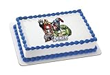 AVENGERS ASSEMBLE MARVEL SUPERHEROES Edible Image FROSTING SHEET Cake Topper