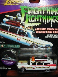 Johnny Frightning Lightnings GHOSTBUSTERS ECTO 1 A '59 Cadillac Diecast Vehicle