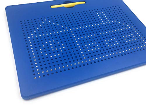 xcivi Large Size Free Play Doodle Magnetic Board Magnetic Drawing Tablet (Free Play-Blue)