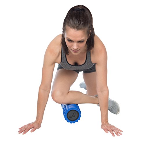 Body Back Companys Body Star Foam Roller - 13 Inch Medium Density Deep Tissue Massager & Muscle Roller with Workout & Exercise Poster for Trigger Point Therapy, Myofascial Release, Recovery & Training