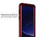 TOPSKY Compatible with Galaxy S9 Case, Three Layer Full Body Heavy Duty Hybrid Sturdy Anti-Shock Cover High Impact Resistant Protective Case for Samsung Galaxy S9 Red Black