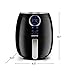 Gourmia GAF575 5-Quart Digital Air Fryer - No Oil Healthy Frying - 12 One-Touch Cooking Functions - Guided Cooking Prompts - Easy Clean-Up - Recipe Book Included