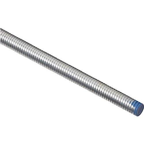 Stanley National Hardware 4000BC 1/2-13" x 72" Zinc Plated Steel Threaded Rod