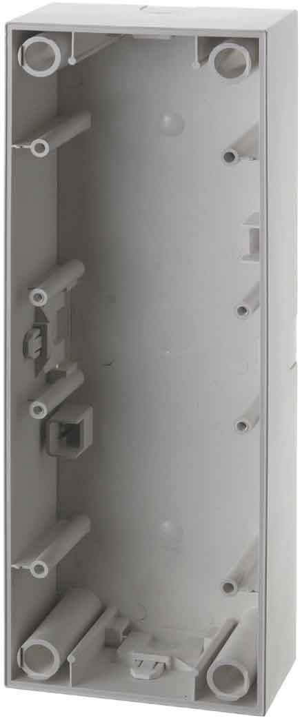 Hager S1 – Box Socket 3 Elements White Polar