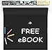 Best Multi-Purpose Chalkboard Contact Paper by P2Shop - Free Drawing eBook - Convenient & Space Saving - Applies To Every Surface - Ideal For Restaurant Menu, Offices, Teachers & Children