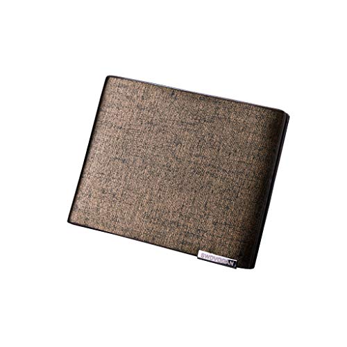 Hattfart Men's Wallet Sleek and Slim Includes ID Window and Credit Card Holder