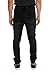 Victorious Men's Drop Crotch Joggers Denim Jean Pants JG803 - Black - Medium